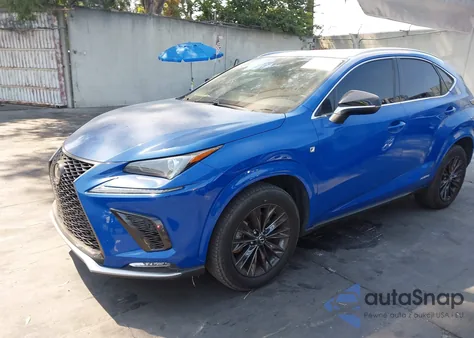 2021 Lexus Nx 300H F Sport Black Line из США, поврежденный, VIN JTJSJRDZ4M2146895